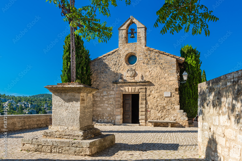 Kapelle in les Baux-de-Provence, Frankreich