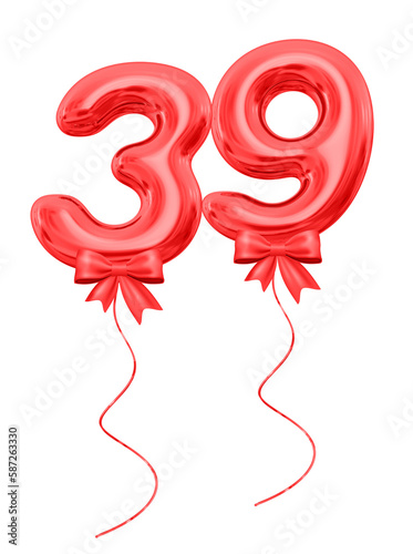 39 Red Balloons Number