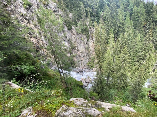 Randonnée en france de la vallée de chamonix au mont blanc