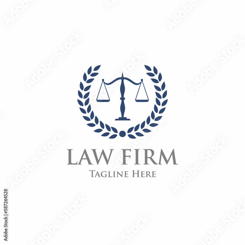 Free Download Law office logo. The judge, Law firm logo template, lawyer set of vintage labels. - GFXLoad