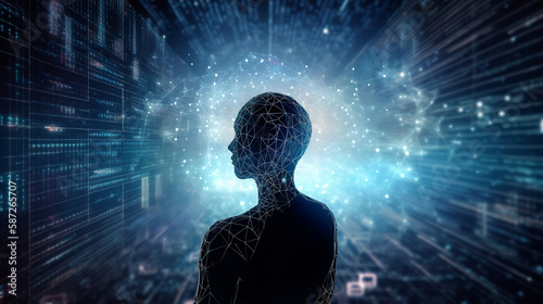 AI has the ability to process and analyze large amounts of data at a speed that humans cannot match. Generative AI.