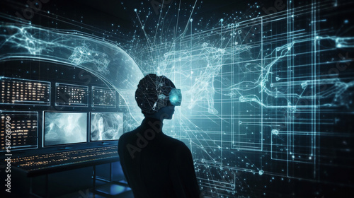 AI has the ability to process and analyze large amounts of data at a speed that humans cannot match. Generative AI.