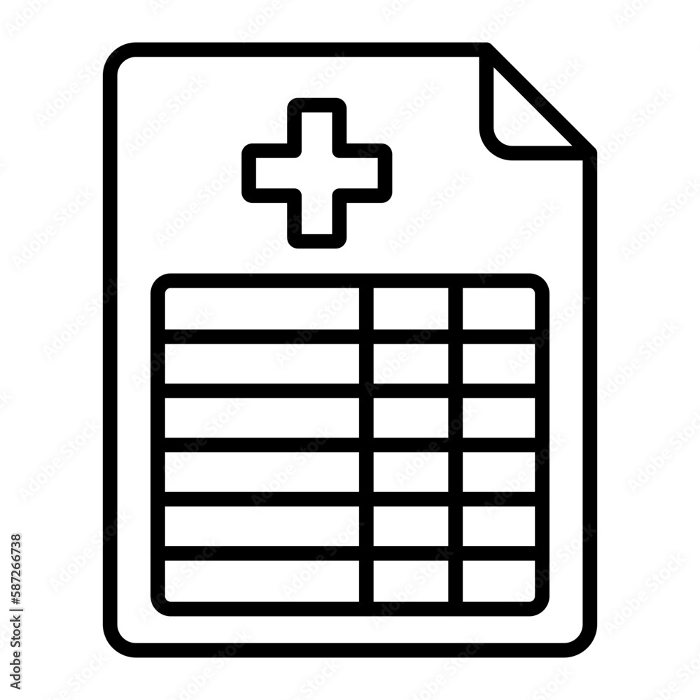 Fototapeta premium Medical Report