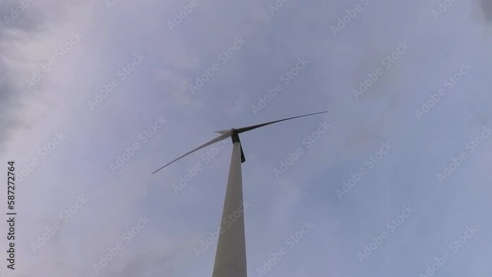 Windkraftanlage, Turbine, Strom, eco, regenerativ, energie, Stromerzeugung, mitte, Zeitraffer Windkraftanlage, Turbine, Strom, eco, regenerativ, energie, Stromerzeugung, mitte, Zeitraffer