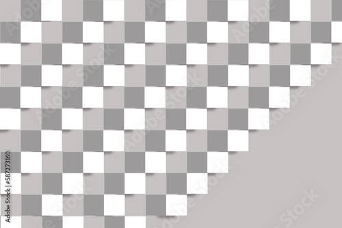 A checkered background is used in various activities.