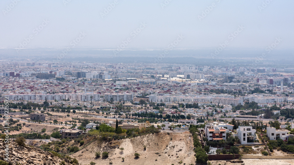 Panorama Of Agadir City in Morocco