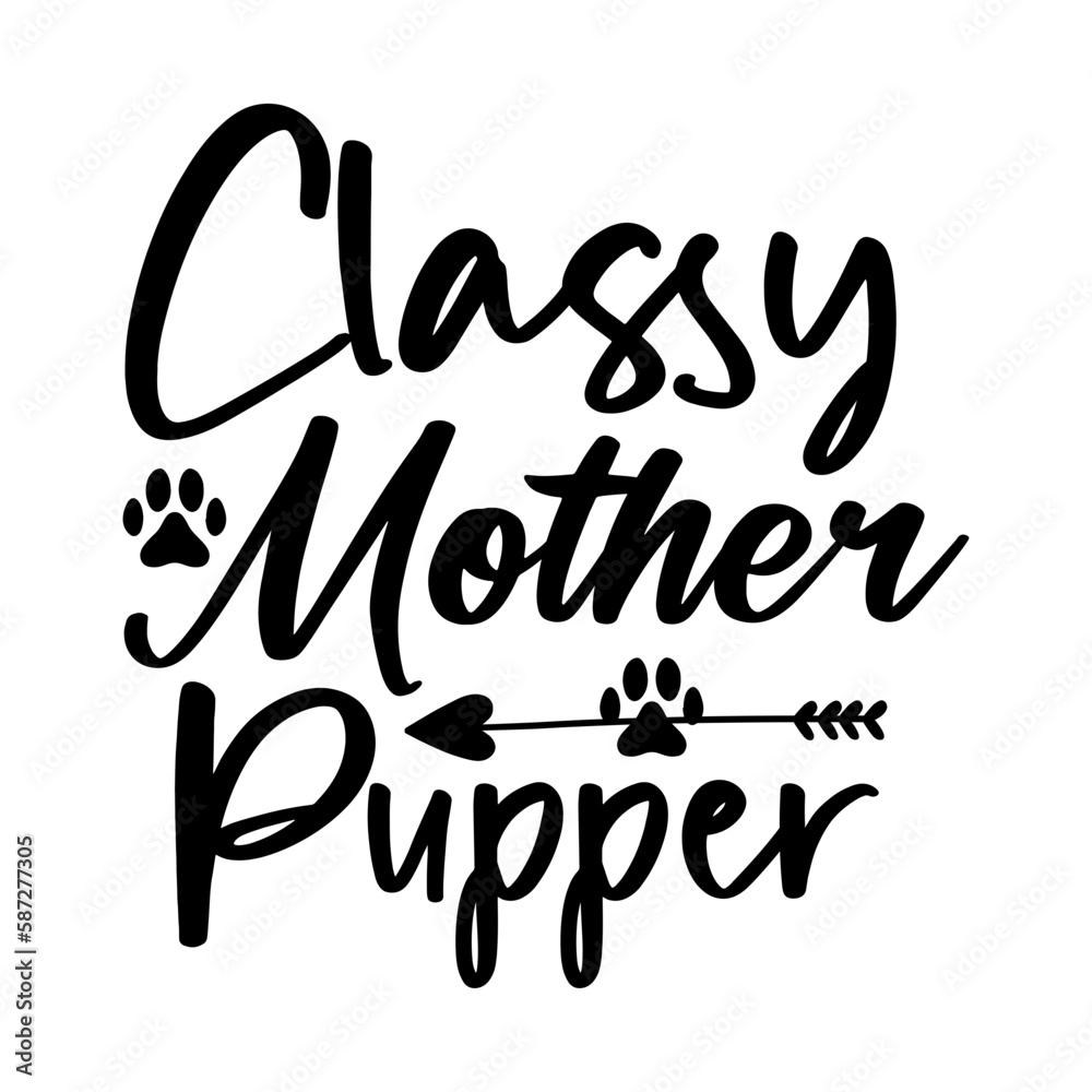 Obraz premium Classy Mother Pupper