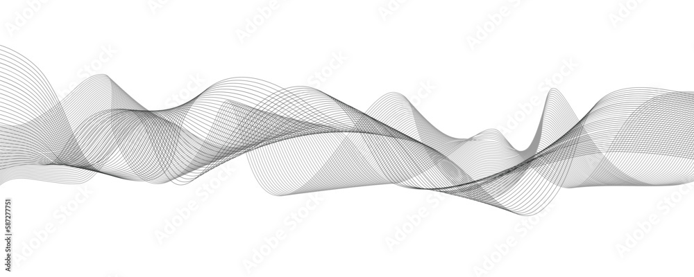 Techno mesh waves background. Digital dynamic flow with futuristic squiggly lines and vector cyberspace data Techno mesh waves background. Digital dynamic flow with futuristic squiggly lines and vector cyberspace data