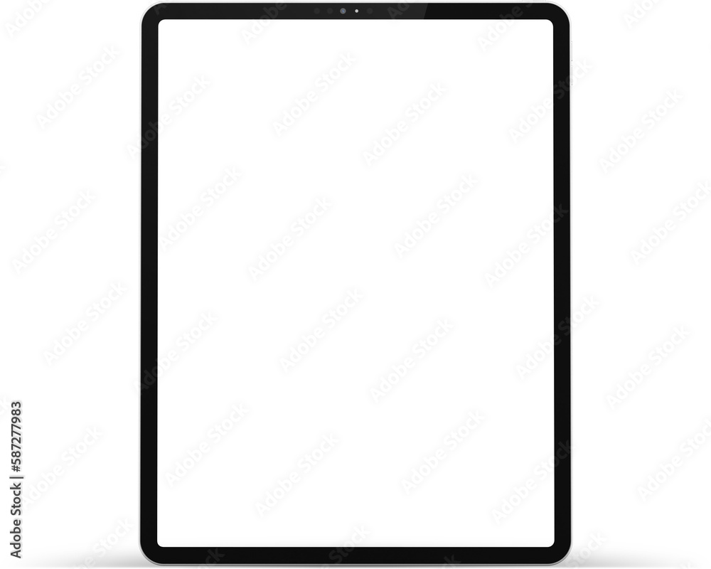 3D Render of Tablet Computer for Mockup 3D Render of Tablet Computer for Mockup