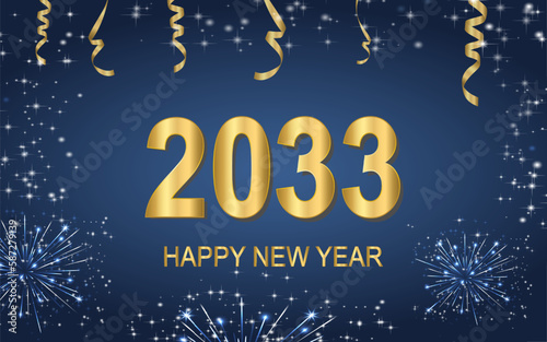2033 happy new year greetings