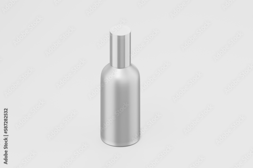 3D Render of Cosmetic Bottle for Mockup 3D Render of Cosmetic Bottle for Mockup