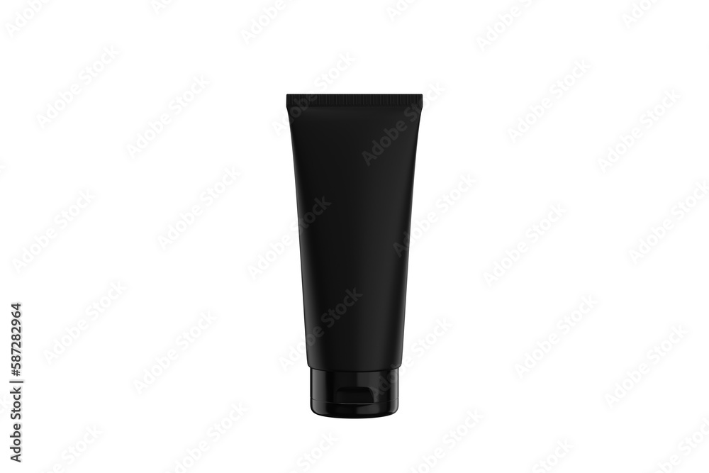3D Render of Cosmetic Tube for Mockup