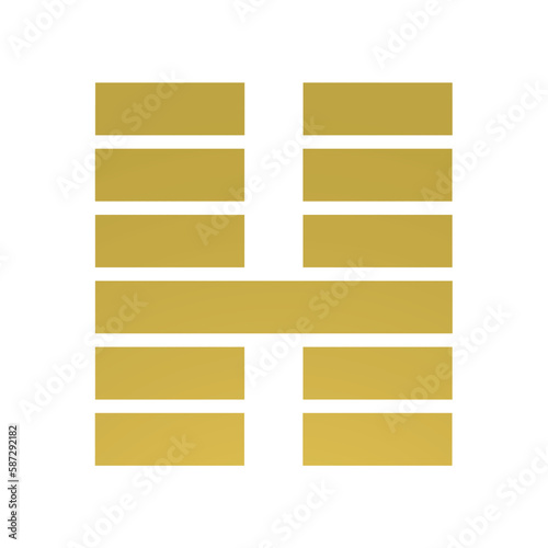 Hexagram 15 Gene Key I ging gold