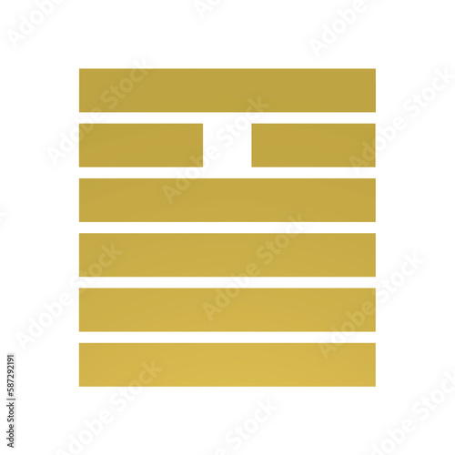 Hexagram 14 Gene Key I ging gold