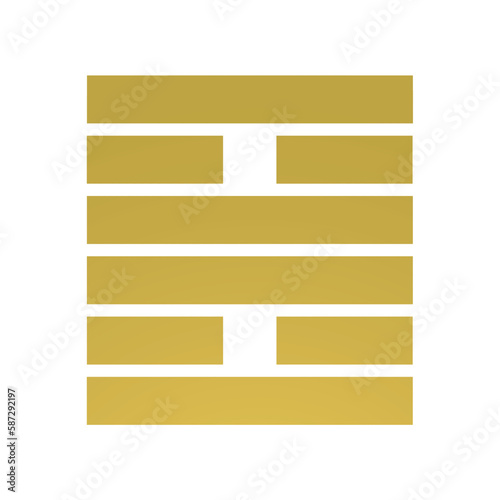 Hexagram 30 Gene Key I ging gold