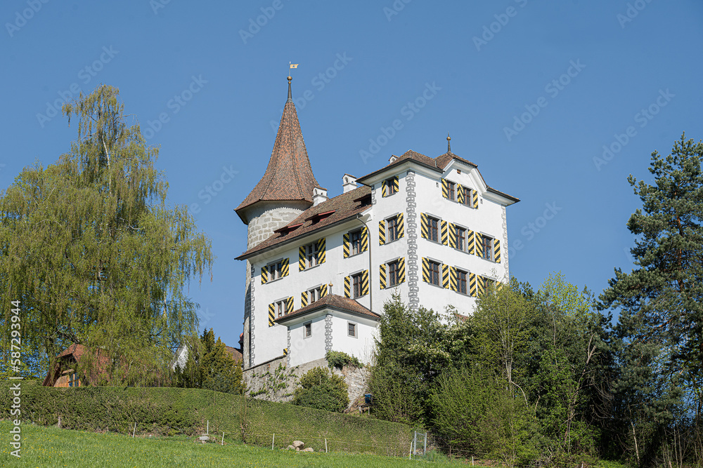 Schloss Schauensee, ob Kriens, Kanton Luzern, Schweiz