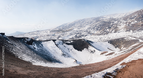 Etna innevato