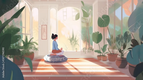 Mindfulness Meditation: Finding Peace in a Serene Environment