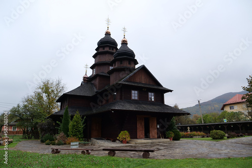 Church of Holy Prophet Ilya in Yaremche, western Ukraine, Carpathians