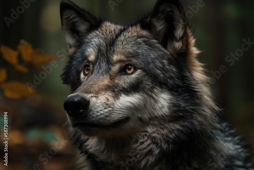The gray or grey wolf  also known as the wood or western wolf  is a dog that is indigenous to the vast and isolated regions of Eurasia and North America. It is the biggest surviving member of its genu