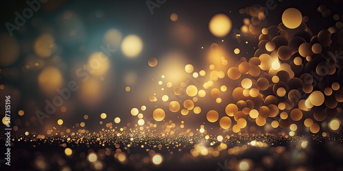 Blurred Abstract Glitter Du...