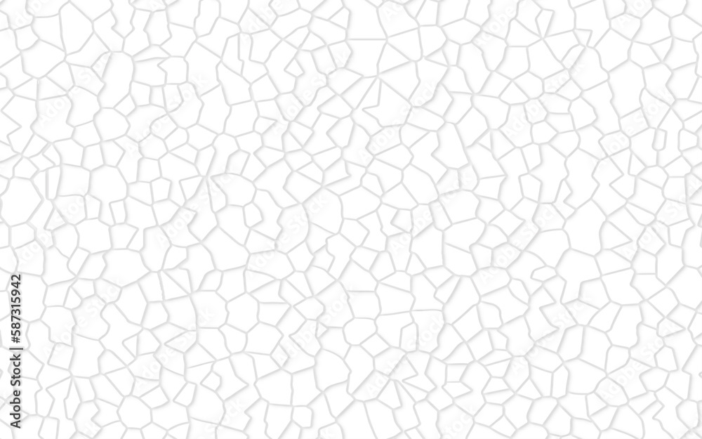 Broken tiles seamless pattern / Tiles on wall / Tiles background
