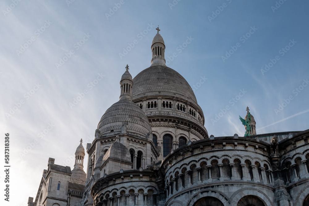 Basilica of Sacré Coeur rear view