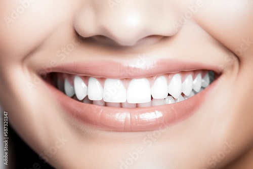 Bright Smile with Teeth Whitening, Generative AI
