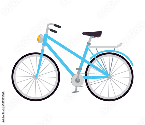 bicycle symbolizes healthy lifestyle adventure