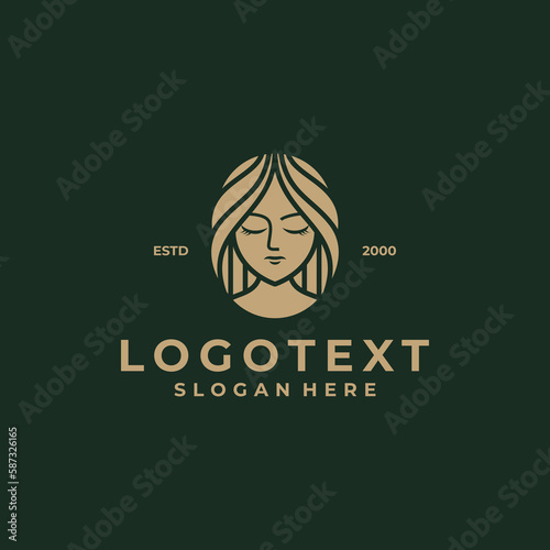 BEAUTY LOGO DESIGN LUXURY