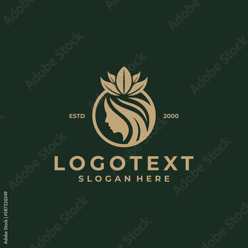 BEAUTY LOGO DESIGN LUXURY