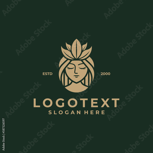 beauty logo design luxury