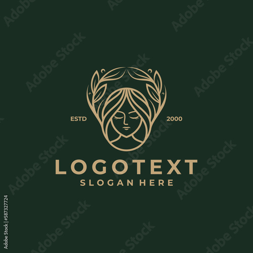 beauty logo design luxury