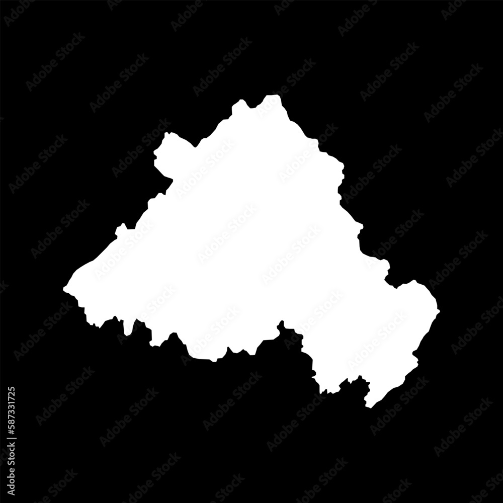 Portalegre Map, District of Portugal. Vector Illustration. Portalegre Map, District of Portugal. Vector Illustration.