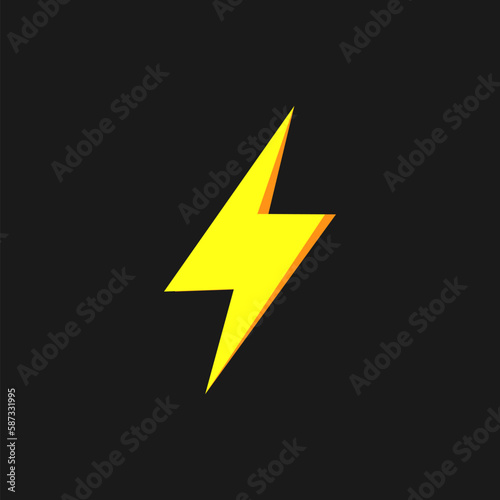Free Download Thunder and bolt lighting elements. Flash icons set. Elestric blitz. Vector thunderbolt on white background - GFXLoad