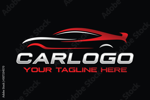Car, auto, automotive logo design vector template
