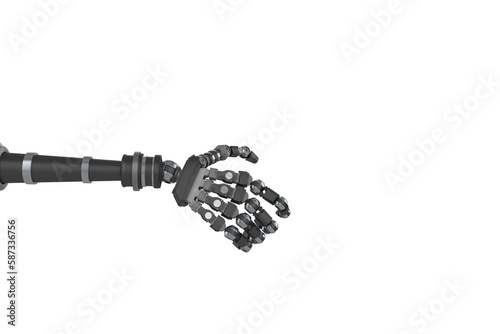 Cropped image of robotic arm