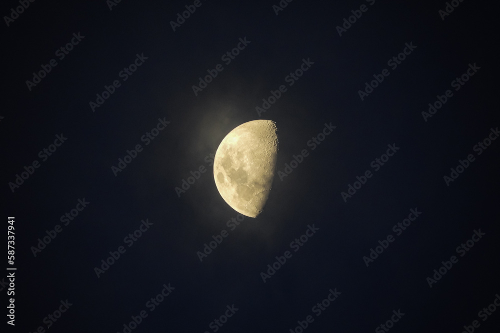 the beauty of the moon at night the beauty of the moon at night