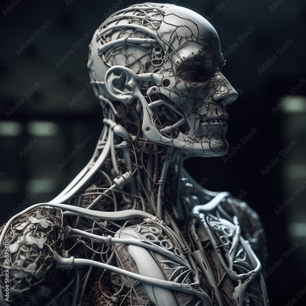 Bionic human robot Generative AI Bionic human robot Generative AI
