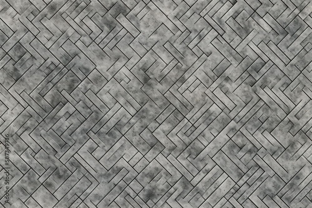 Seamless tiled concrete wall pattern, generative ai Seamless tiled concrete wall pattern, generative ai