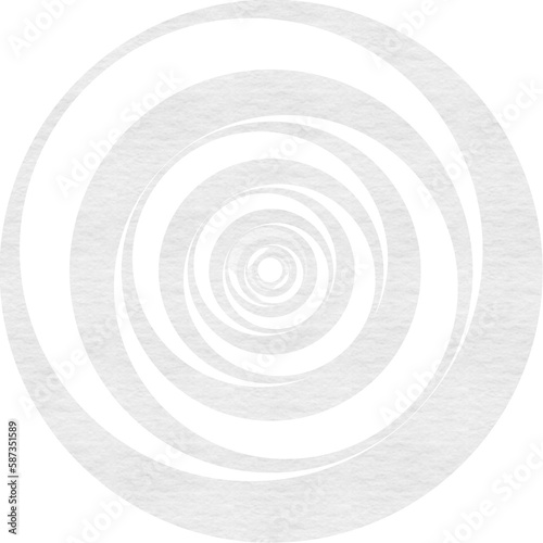 Computer graphic image of spiral design