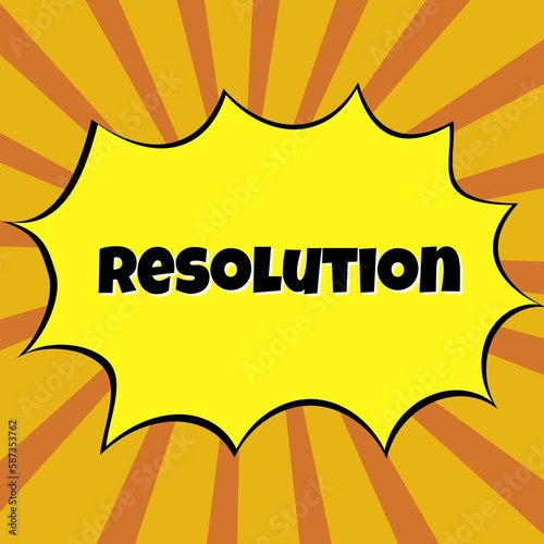Resolution 