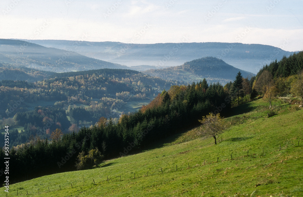 Route des Crêtes, Parc Naturel Régional des Ballons des Vosges,  88, Vosges, France