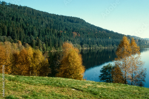 Lac de Gerardmer,, Parc Naturel Régional des Ballons des Vosges, 88, Vosges, France photo