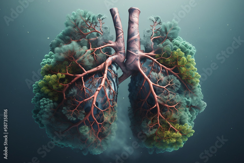 Fototapeta Naklejka Na Ścianę i Meble -  Lungs