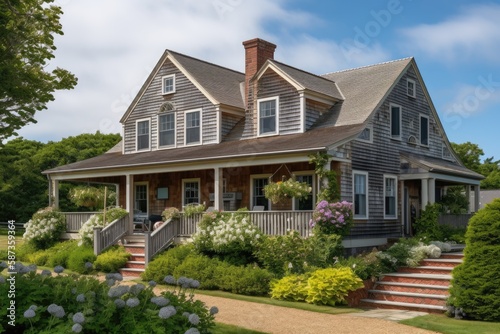  Luxurious Cape Cod Style Home with Coastal Charm photo