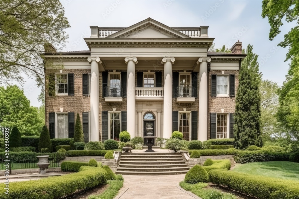 Timeless Elegance - Luxurious Georgian-style Home