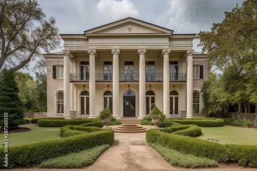  Elegant Georgian-style home in a pristine setting