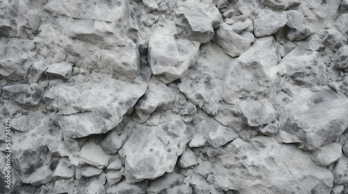 Light Gray Rough Grainy Stone Texture Background