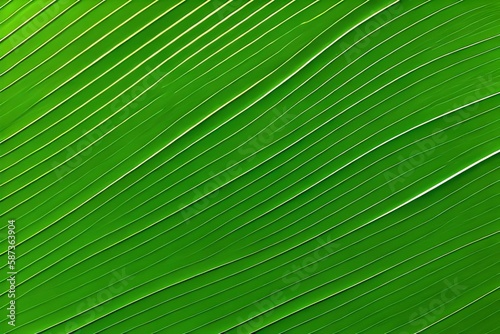 abstract green leaf texture  nature background  tropical leaf  green leaves background presentation   generative AI digital illustration